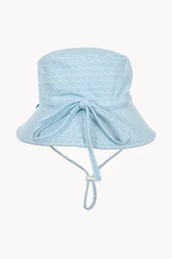 BOY Acorn Boys Waves Wide Brim Swim Hat