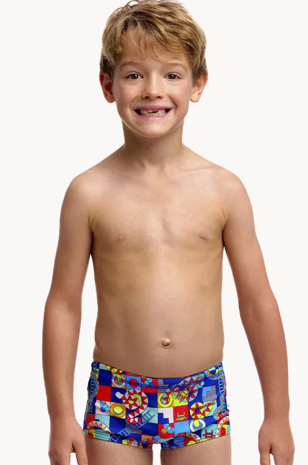BOY Funky Trunks Boys Bored Games Trunk