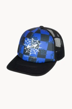 BOY Quiksilver Boys Check Emu Coop Cap