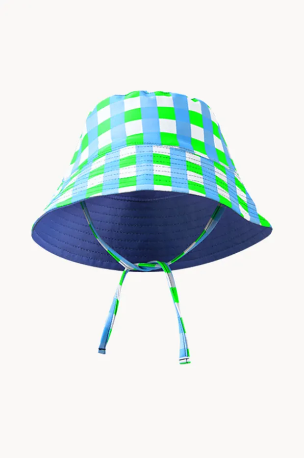 BOY Milky Boys Check Swim Hat