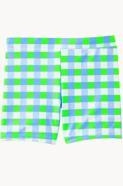 BOY Milky Boys Check Swim Short