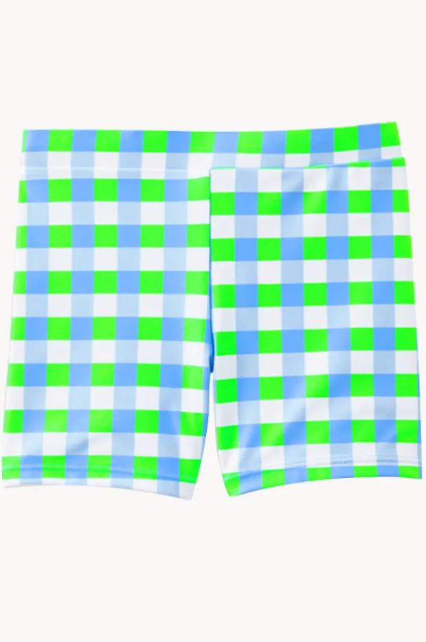 BOY Milky Boys Check Swim Short