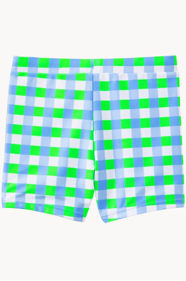 BOY Milky Boys Check Swim Short