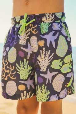 BOY Skwosh Boys Coral Chaos Eco Short