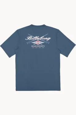 BOY Billabong Boys Crossboards Short Sleeve Suntop