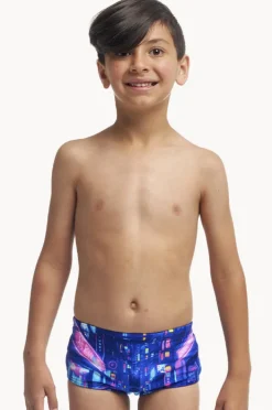 BOY Funky Trunks Boys Cyber City Trunk
