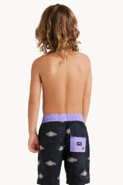 BOY Billabong Boys Diamond Grit Layback Boardshort