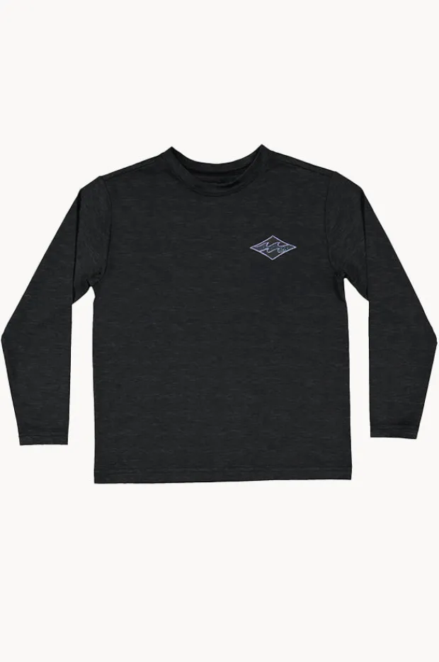 BOY Billabong Boys Diamond Shoreline Long Sleeve Suntop