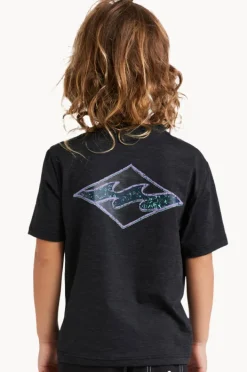 BOY Billabong Boys Diamond Shoreline Short Sleeve Suntop