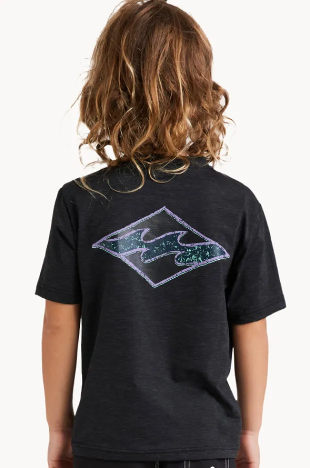 BOY Billabong Boys Diamond Shoreline Short Sleeve Suntop