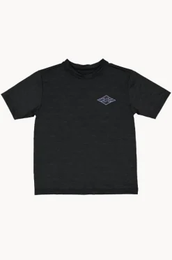 BOY Billabong Boys Diamond Shoreline Short Sleeve Suntop