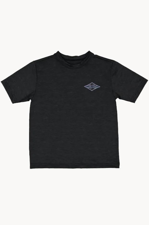 BOY Billabong Boys Diamond Shoreline Short Sleeve Suntop