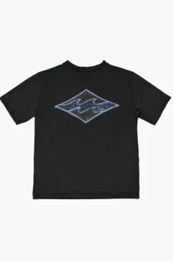 BOY Billabong Boys Diamond Shoreline Short Sleeve Suntop
