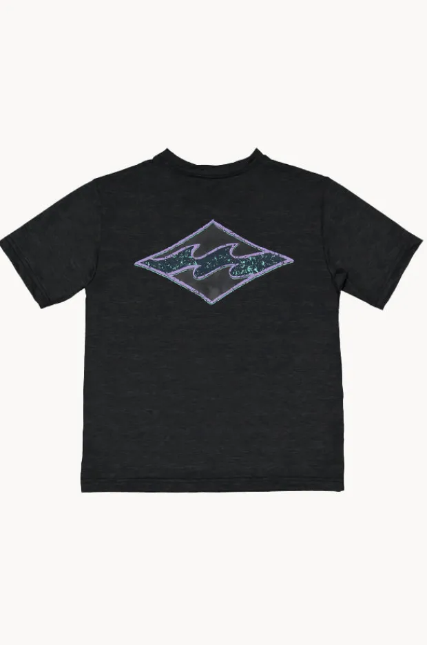BOY Billabong Boys Diamond Shoreline Short Sleeve Suntop
