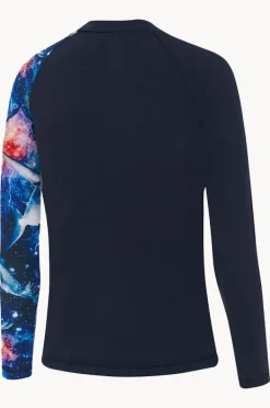 BOY Speedo Boys Digi Long Sleeve Suntop