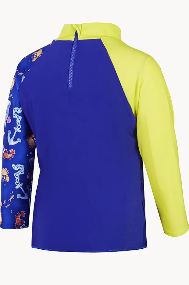 BOY Speedo Boys Digital Long Sleeve Suntop