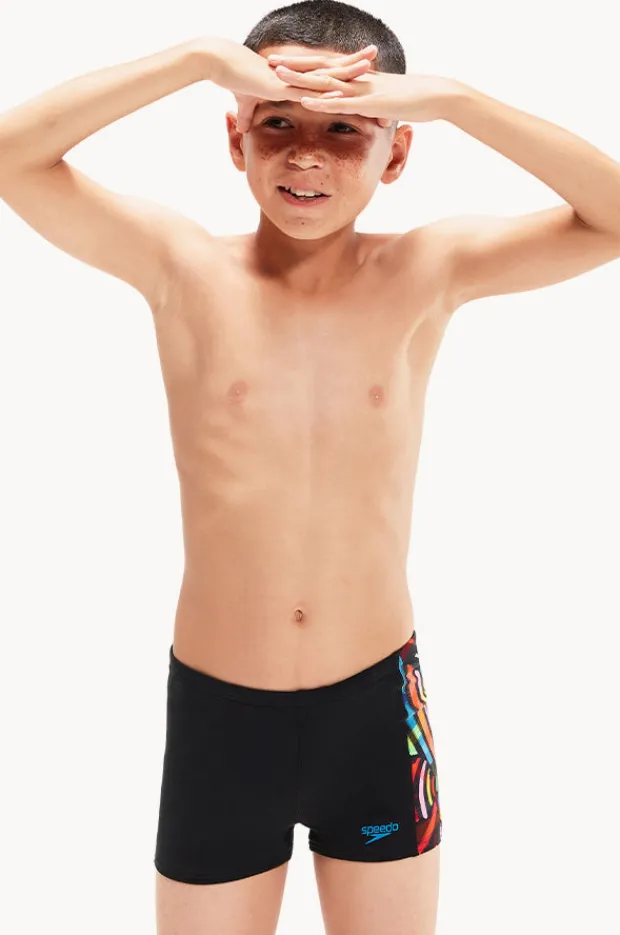 BOY Speedo Boys Digital Panel Aquashort