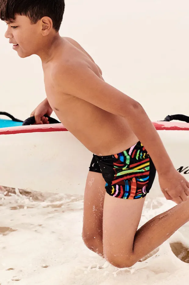 BOY Speedo Boys Digital Panel Aquashort
