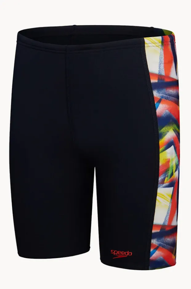 BOY Speedo Boys Digital Panel Jammer
