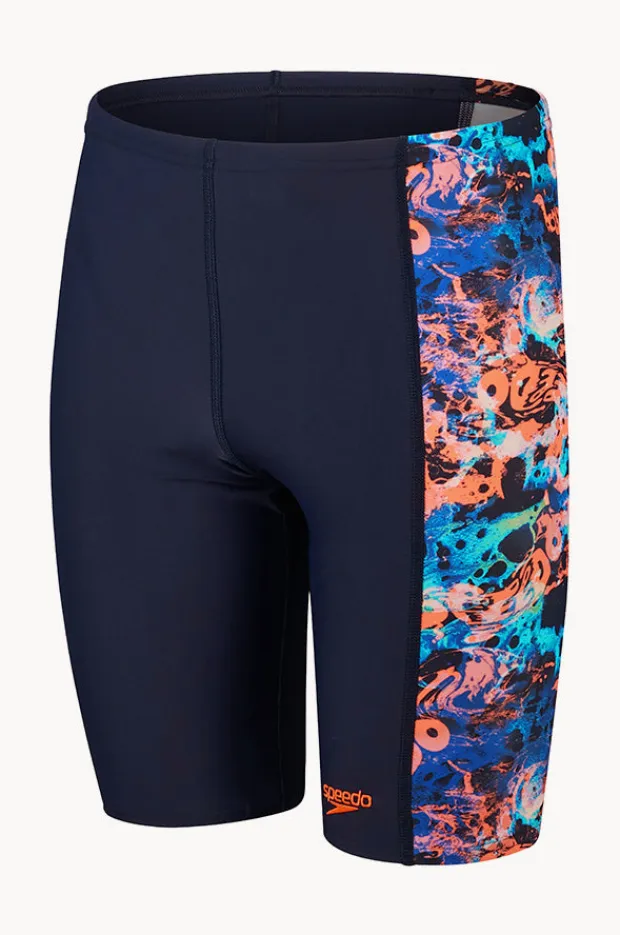 BOY Speedo Boys Digital Printed Panel Jammer