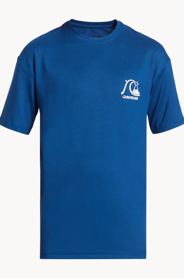 BOY Quiksilver Boys DNA Bubble Logo Short Sleeve Suntop