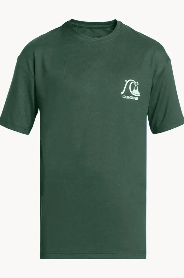BOY Quiksilver Boys DNA Bubble Logo Short Sleeve Suntop