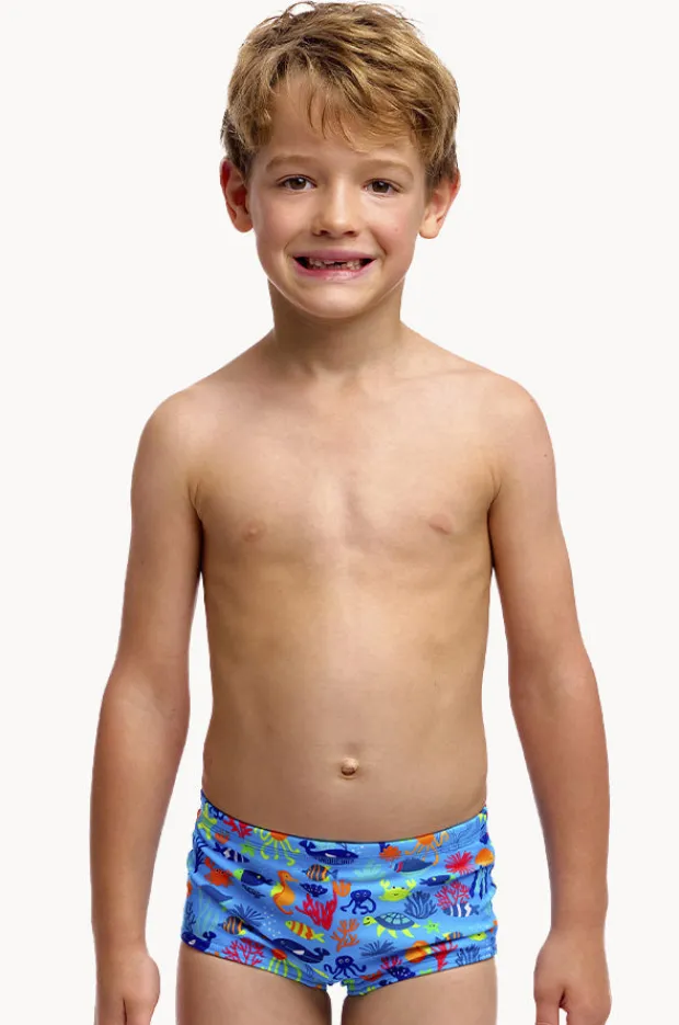 BOY Funky Trunks Boys Fish Food Trunk