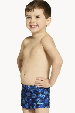 BOY Zoggs Boys Fontopia Hip Racer Trunk