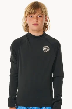 BOY Rip Curl Boys Icons Brushed Long Sleeve Suntop