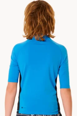 BOY Rip Curl Boys Icons Brushed Short Sleeve Suntop