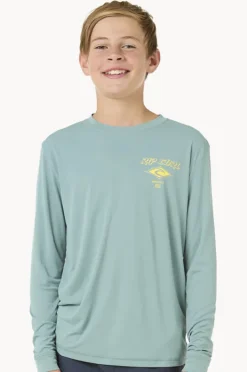 BOY Rip Curl Boys Icons Surflite Long Sleeve Suntop
