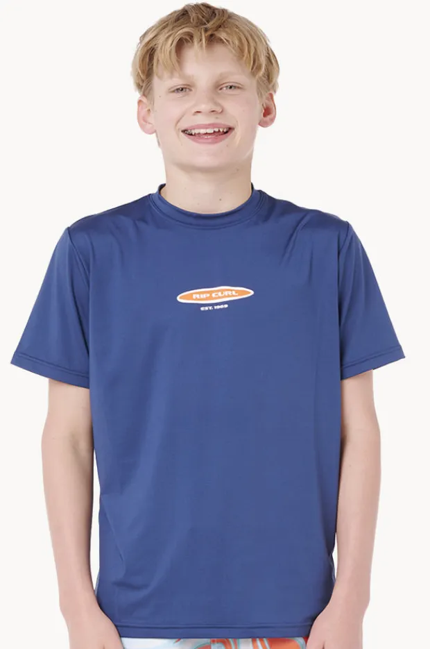 BOY Rip Curl Boys Island Paradiso Short Sleeve Suntop