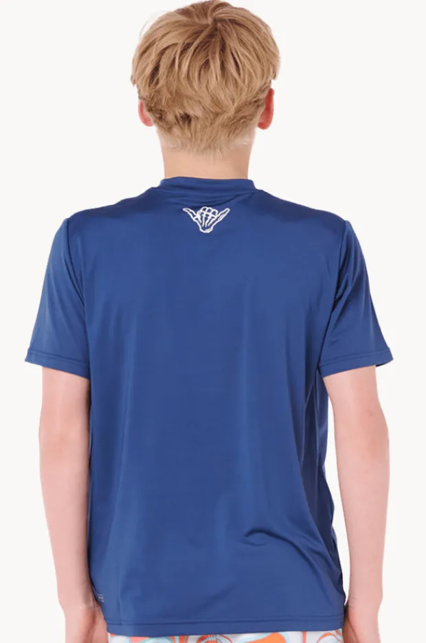 BOY Rip Curl Boys Island Paradiso Short Sleeve Suntop