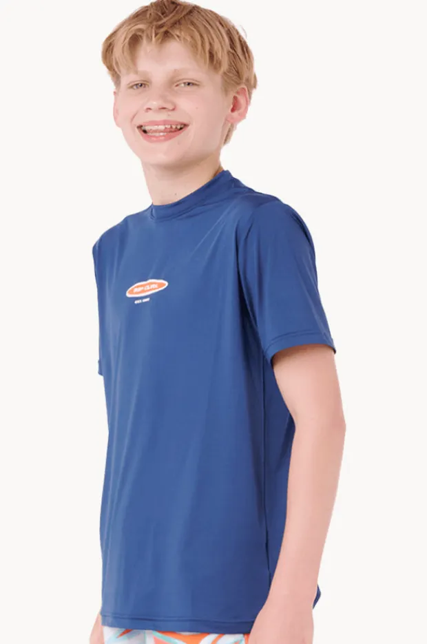 BOY Rip Curl Boys Island Paradiso Short Sleeve Suntop