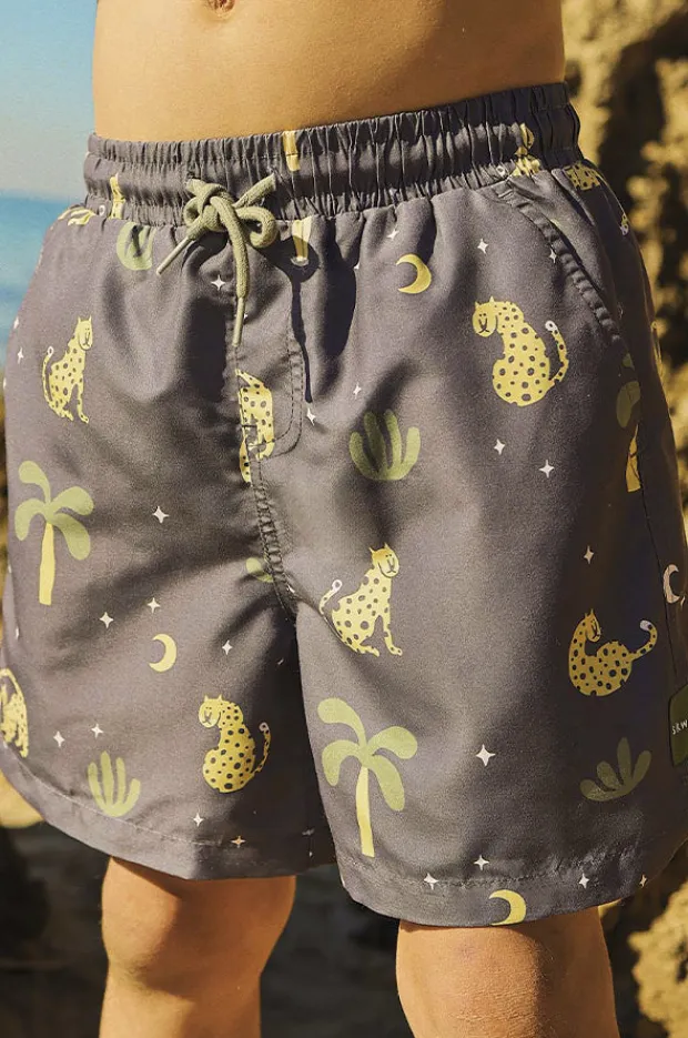 BOY Skwosh Boys Leopard Nights Eco Short
