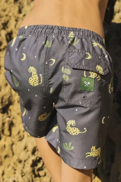 BOY Skwosh Boys Leopard Nights Eco Short