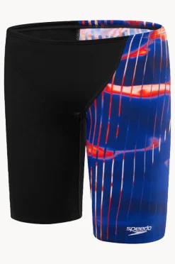 BOY Speedo Boys Linear Lava Jammer
