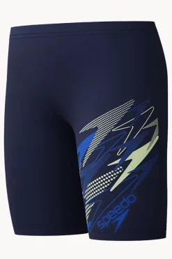 BOY Speedo Boys Medley Logo Jammer