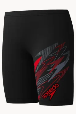 BOY Speedo Boys Medley Logo Jammer