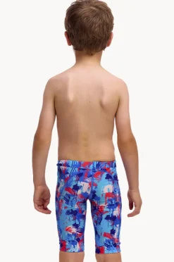 BOY Funky Trunks Boys Messy Messy Messy Jammer