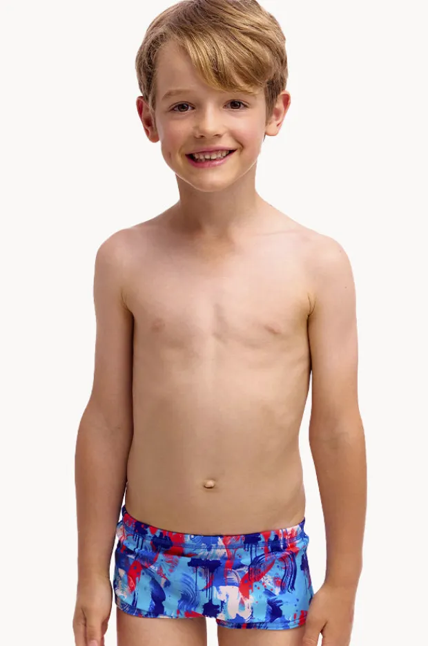 BOY Funky Trunks Boys Messy Messy Messy Trunk
