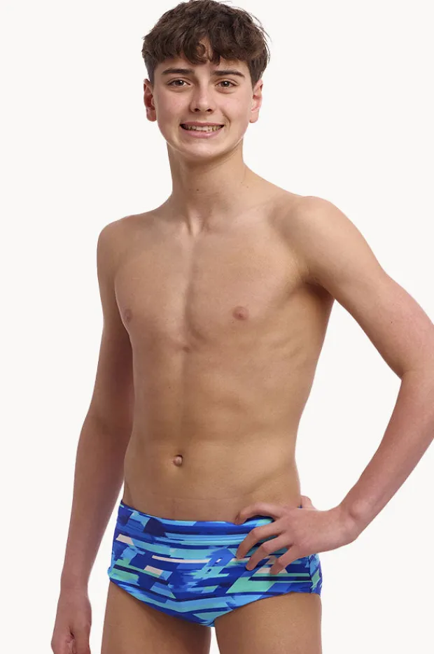BOY Funky Trunks Boys Pace Racer Trunk