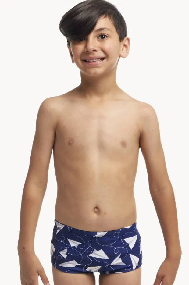 BOY Funky Trunks Boys Paper Plain Trunk