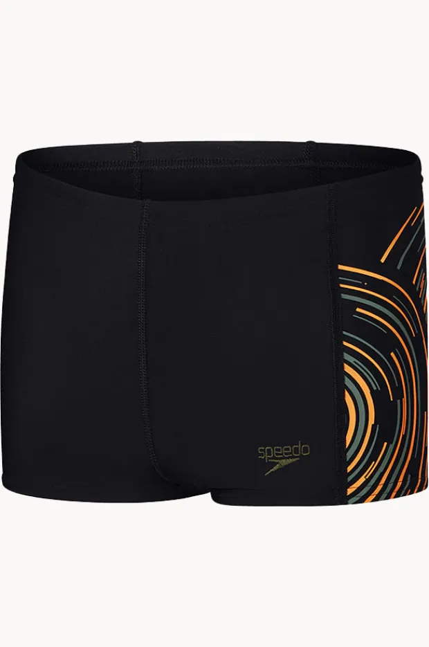 BOY Speedo Boys Plastisol Placement Aquashort