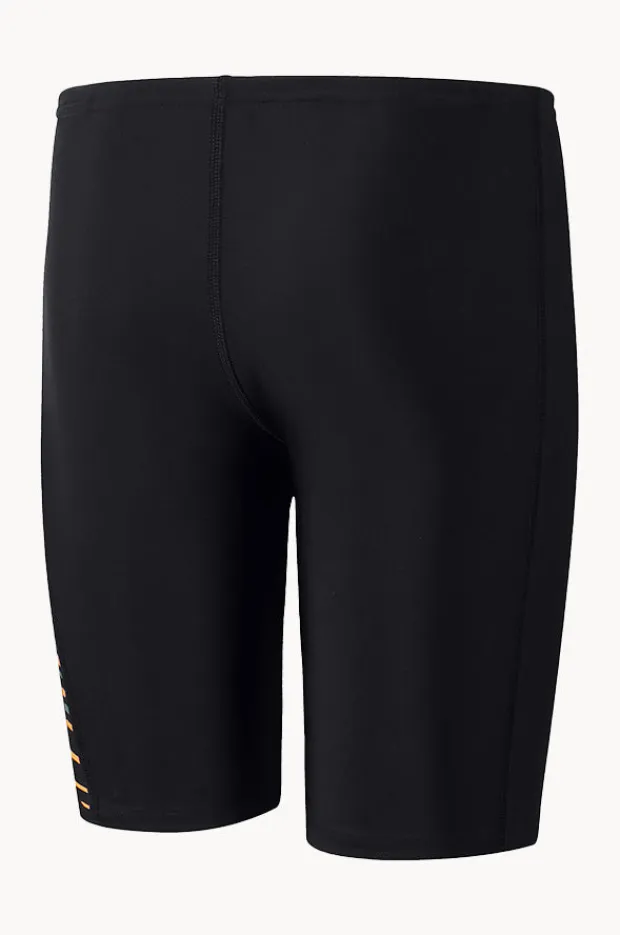 BOY Speedo Boys Plastisol Placement Jammer