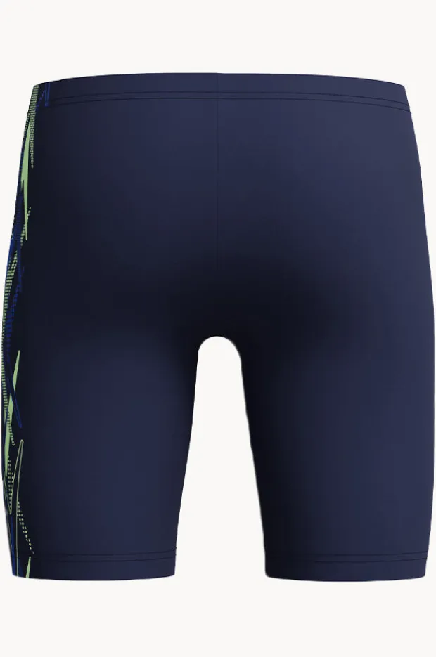 BOY Speedo Boys Plastisol Placement Jammer