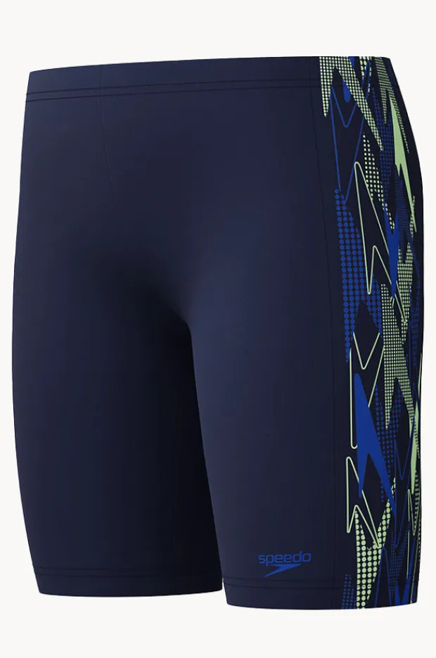 BOY Speedo Boys Plastisol Placement Jammer