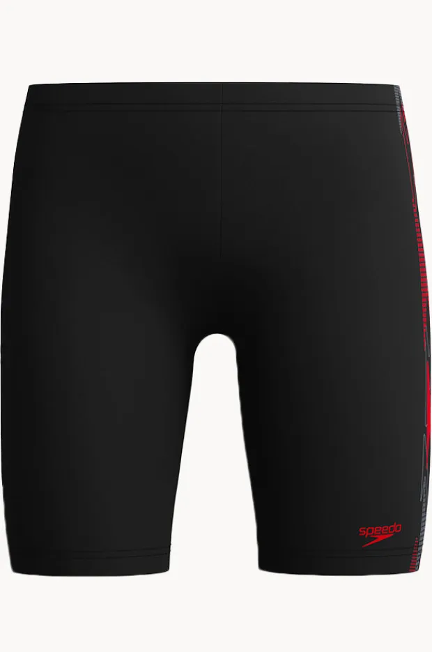 BOY Speedo Boys Plastisol Placement Jammer