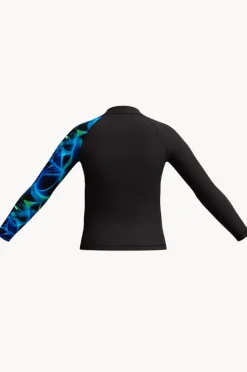 BOY Speedo Boys Print Long Sleeve Suntop