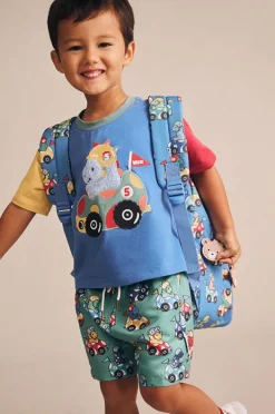 BOY Huxbaby Boys Racer Dino Swim Short